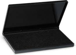 STEMPELKUSSEN 7X11CM ZWART ()